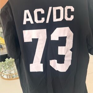 AC/DC Black Graphic T-Shirt